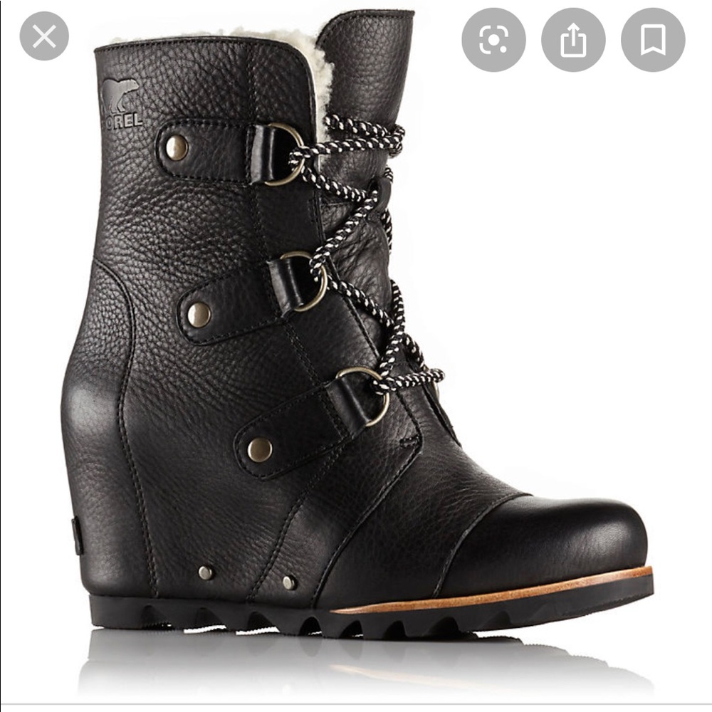 ISO: Sorel Joan of arctic mid shearling wedge
